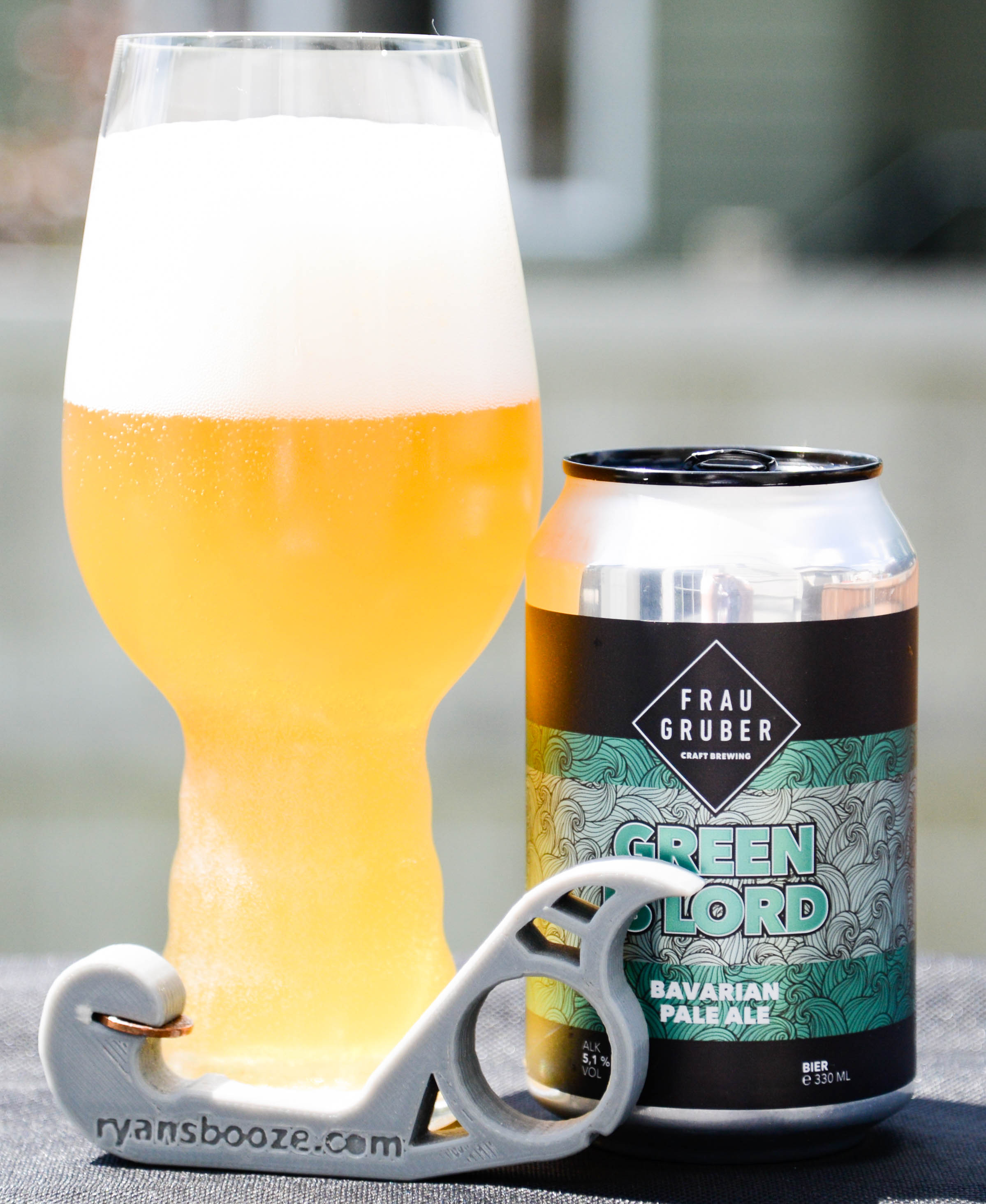 Frau Gruber Craft Brewing Green Is Lord – American Pale Ale at 5.1% ABV ...